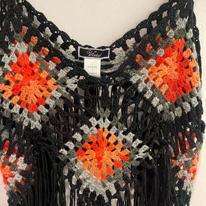 BOHO CROCHET CROP TOP